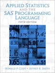 Image of Applied Statistics & Sas Programming Language
