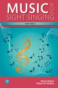 (eBook) Music for Sight Singing (Subscription) - cover photo
