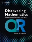 Image of Discovering Mathematics: A Quantitative Reasoning Approach