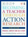 Becoming A Teacher Through Action Research - cover photo