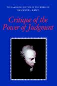 Image of Critique Of The Power Of Judgment (Ed: Guyer)