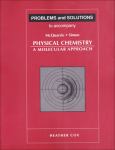 Problems & Solutions To Accompany Mcquarrie & Simon's Physical Chemistry - cover photo