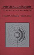 Physical Chemistry: A Molecular Approach - cover photo