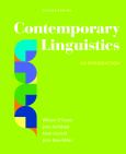 Contemporary Linguistics: An Introduction 7Th Edition - cover photo