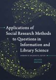 Applications Of Soc Res Methods To Questions In Info & Library Sci - cover photo