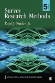 (eBook) Survey Research Methods - cover photo