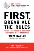 First Break All The Rules : What The World's Greatest Managers Do Di - cover photo