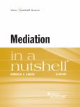 (eBook) Kovach's Mediation in a Nutshell - cover photo