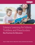 (eBook) Literacy Learning for Infants, Toddlers, and Preschoolers - cover photo