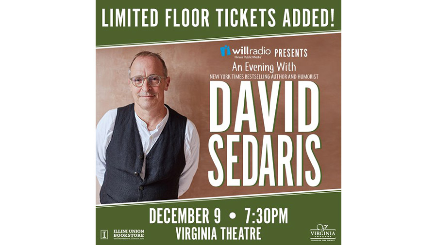 David Sedaris at Virginia Theatre
