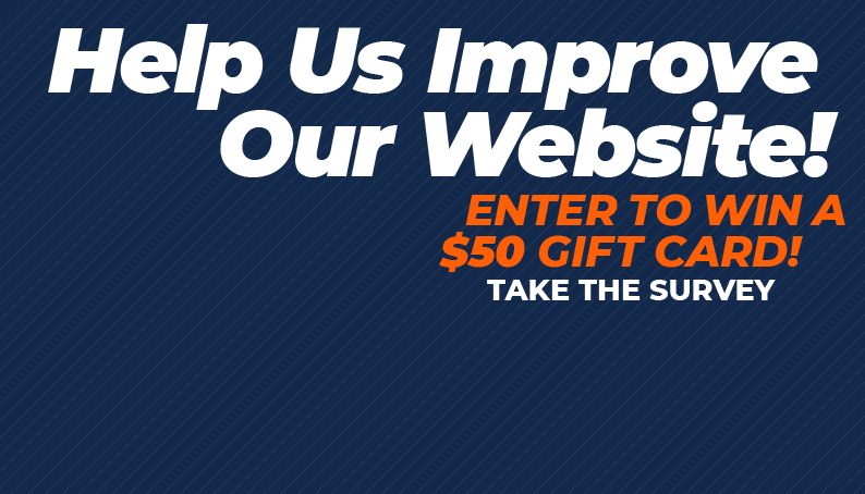 Help us Improve our Website by taking this Survey