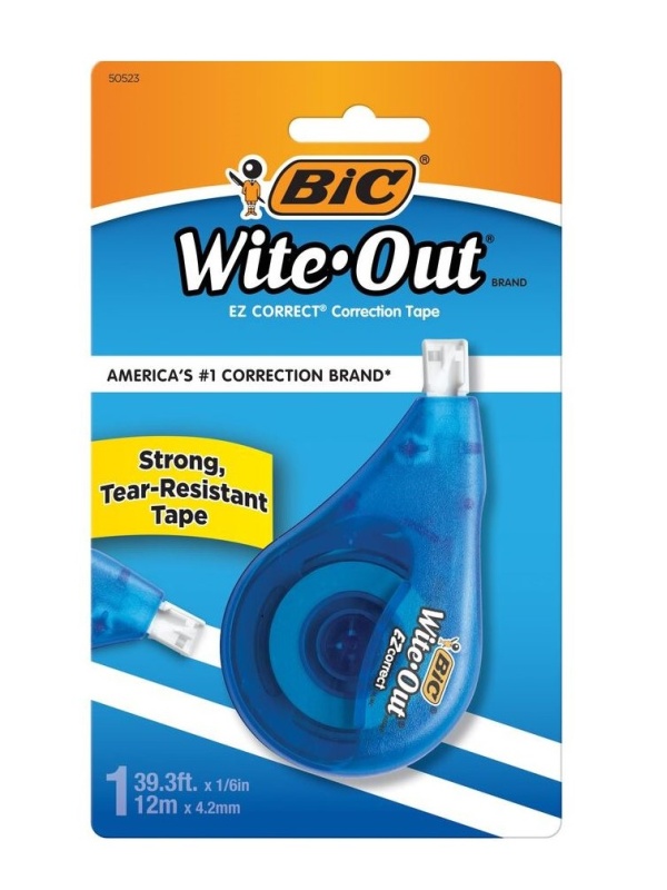 Bic Wite Out Correction Tape (SKU 115234444000045)