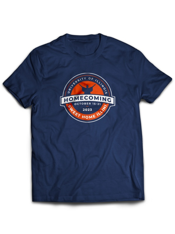 Illinois Homecoming 2023 Short Sleeve T-Shirt (SKU 141543934000052)