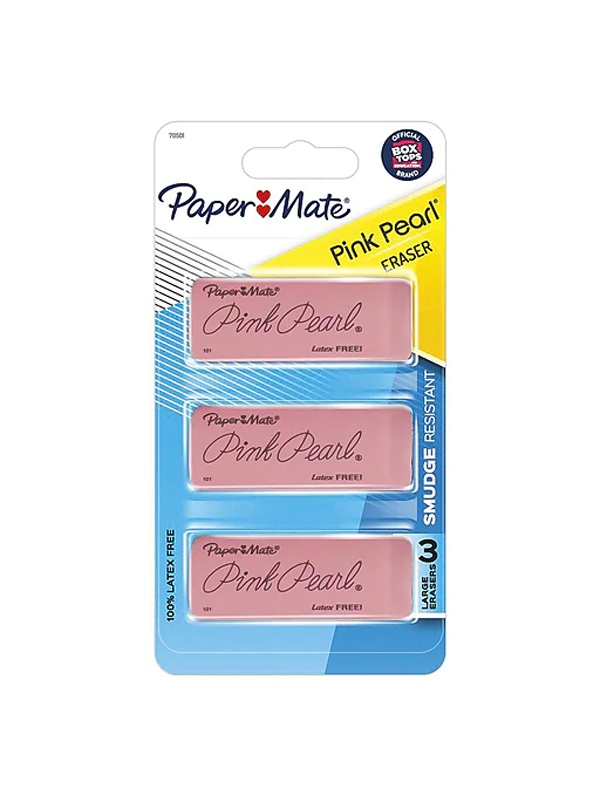 Eraser Pink Pearl 3Ct (SKU 146330344000045)