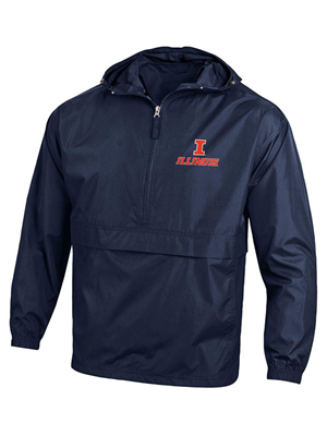 Image of ILLINOIS JACKET PACK N GO -  navy