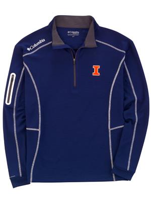Image of 1/4 ZIP SHOTGUN JACKET -  navy