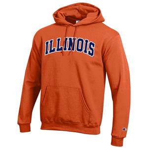 Image of HOOD FLEECE POWERBLEND -  orange