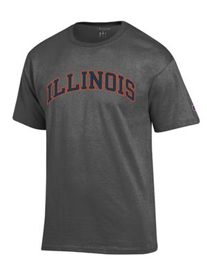 Image of ILLINOIS ARCH T-SHIRT -  granite