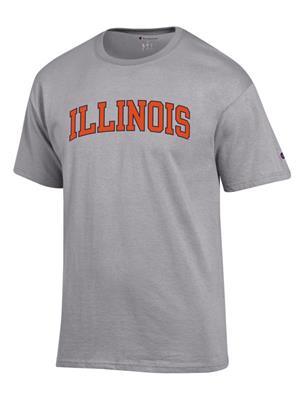 Image of ILLINOIS ARCH T-SHIRT -  heather