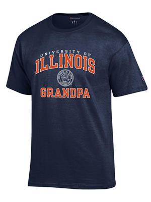 Image of T-SHIRT GRANDPA -  navy