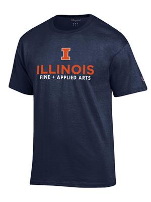 Image of T-SHIRT FINE + APPLIED ARTS -  navy