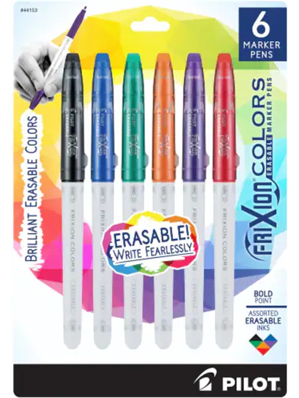 Pen Frixion Color Markers 6 Pk (SKU 153651324000045)