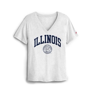 Illinois Seal Wmns Vneck Intramural - main view