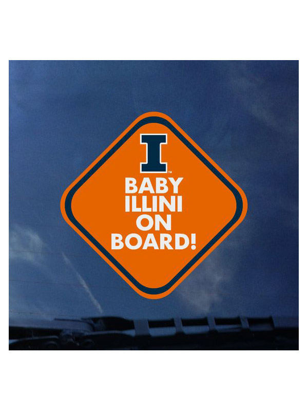 Decal Little Illini On Board (SKU 154516514000004)