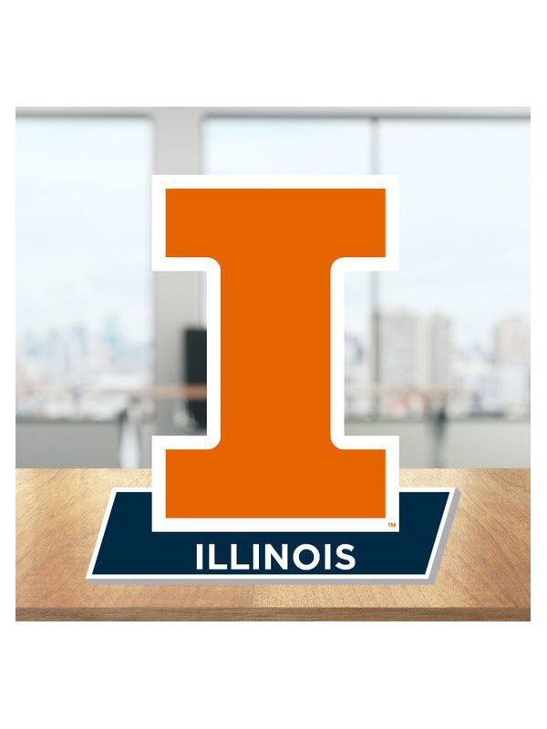 Desk Standee Block I Illinois | Illini Union Bookstore