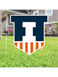 Illinois Shield Lawn Sign--Drop Ship - main view