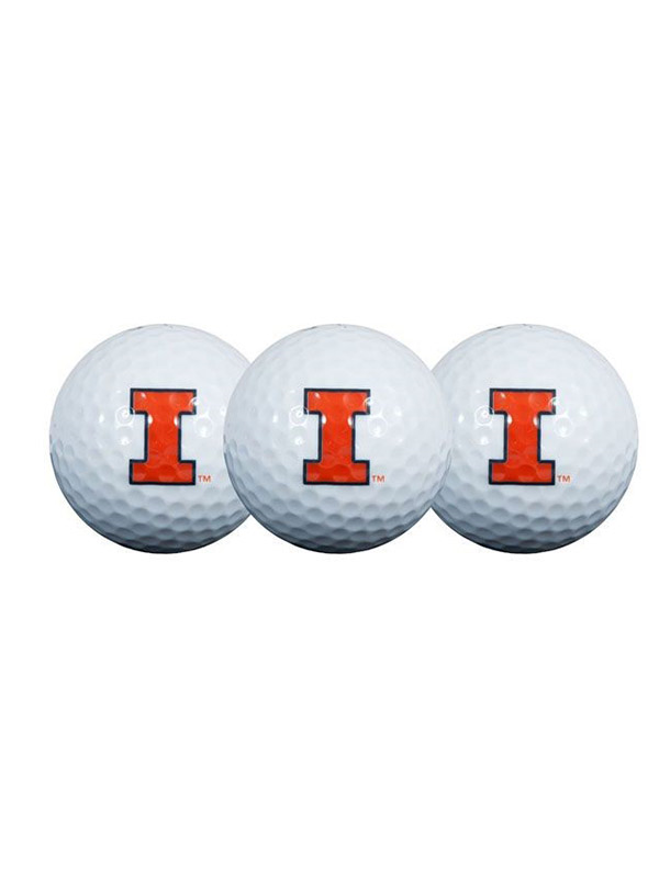 Illinois Fighting Illini Golf Balls 3 Pack (SKU 155259634000018)