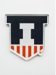 Magnet Illinois Victory Badge Logo