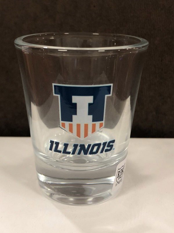 Illinois Victory Badge Shot Glass (SKU 155933444000016)