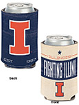 Fighting Illini Vintage Can Cooler