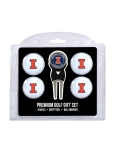 Image of Illini Golf Ball Divot Set W/Balls, Divot Tool, Marker