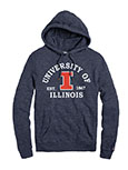 Heritage Hoodie University Of Illinois Block I