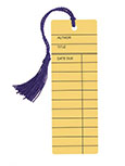 Bookmark Library Card