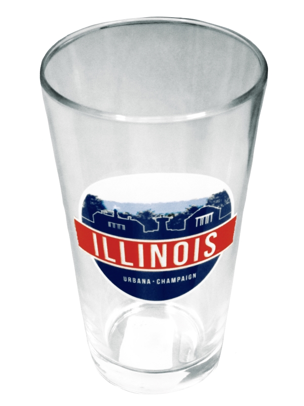 Scenic Circle Illinois Pint Glass (SKU 156348634000016)