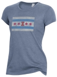 T-Shirt Keepsake Chicago Flag Block I