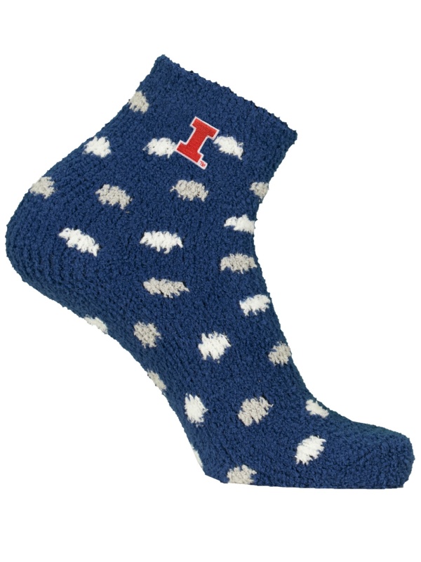 Socks Cozy With Heat Seal Polkadot Illinois (SKU 156812944000003)