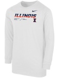 L/S T-Shirt Dri-Fit Illinois Block I