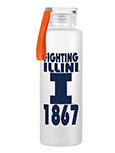 Bottle Glass Valencia Fighting Illini 1867