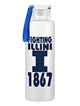 Bottle Glass Valencia Fighting Illini 1867