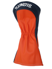 Image of GOLF HEADCOVER HYBRID ILLINOIS BLOCK I -  1