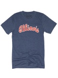 T-Shirt Retro Script Illinois