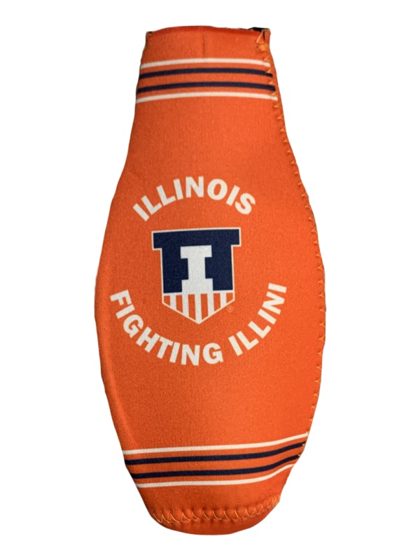 Koozie Bottle Illinois Victory Badge (SKU 157015344000047)