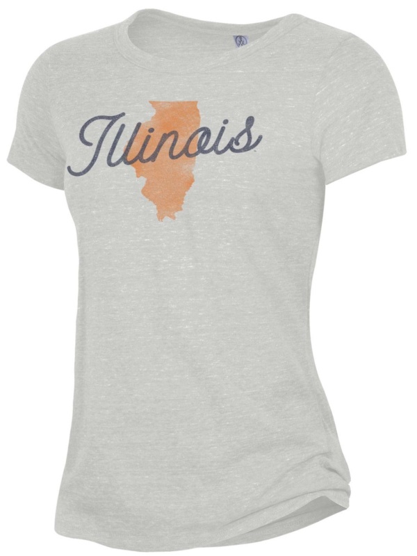 T-Shirt State Shape Illinois Ideal (SKU 1571022213000107)