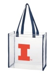 Clear Gameday Tote Large Block I