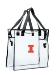 Clear Gameday Tote Small Block I