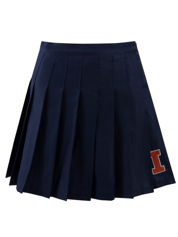 Illinois Block I Tennis Skirt (SKU 157152584000058)